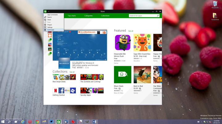 Đưa icon ứng dụng ra màn hình desktop trên Windows 10 - SurfacePro.vn